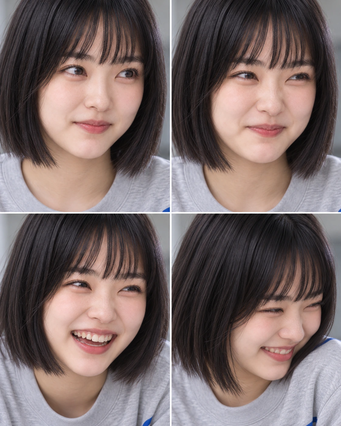 SORWAのSENAの笑顔のポートレート
